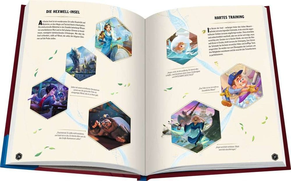 Disney Lorcana TCG Book Le guide officiel du collectionneur : sets 5-8 *Version allemande*