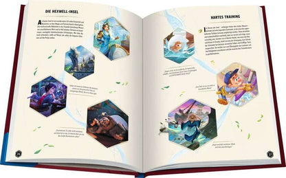 Disney Lorcana TCG Book Den officielle samlervejledning: Sæt 5-8 *tysk version*