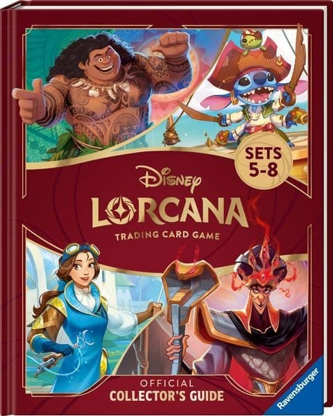 Disney Lorcana TCG Book Službeni vodič za kolekcionare: Setovi 5-8 *Engleska verzija*