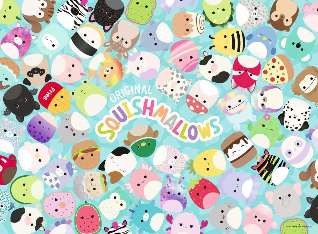 Squishmallows Children's Jigsaw Puzzle XXL Mallow Days (200 pieces)