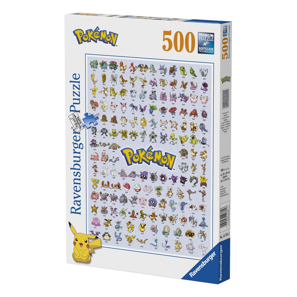 Pokémon Jigsaw Puzzle Pokémon (500 stuks)