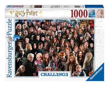 Harry Potter Challenge Jigsaw Puzzle Cast (1000 stykker)