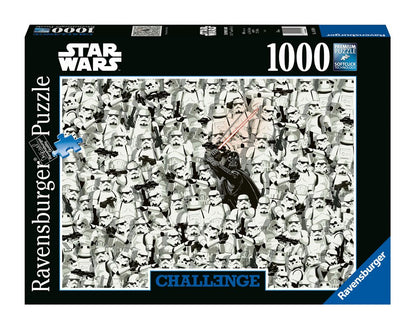 Star Wars Challenge Puzzle Puzzle Dark Vader & Stormtroopers (1000 pièces)