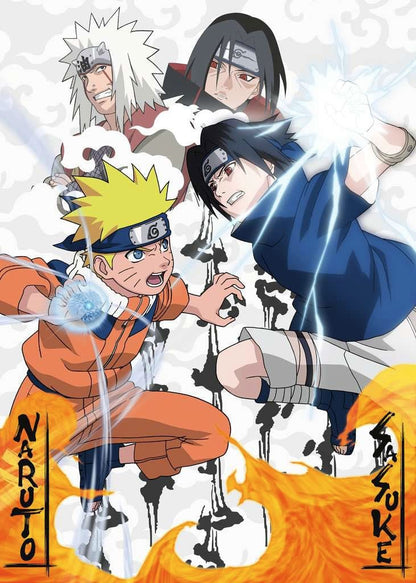 Naruto Jigsaw Puzzle Naruto gegen Sasuke (1000 Stück)