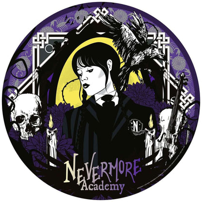 Onsdag Round Jigsaw Puzzle Nevermore Academy (500 stykker)