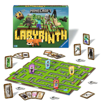 Jeu de société minecraft labyrinthe