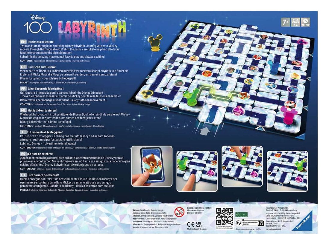 Disney Board Game Labirint 100. obljetnica