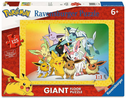 Pokémon Riesen-Bodenpuzzle (125 Teile)