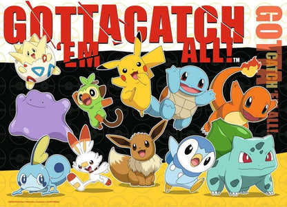 Pokémon Puzzle 4-Pack Pokémon Copains (4x100 pièces)
