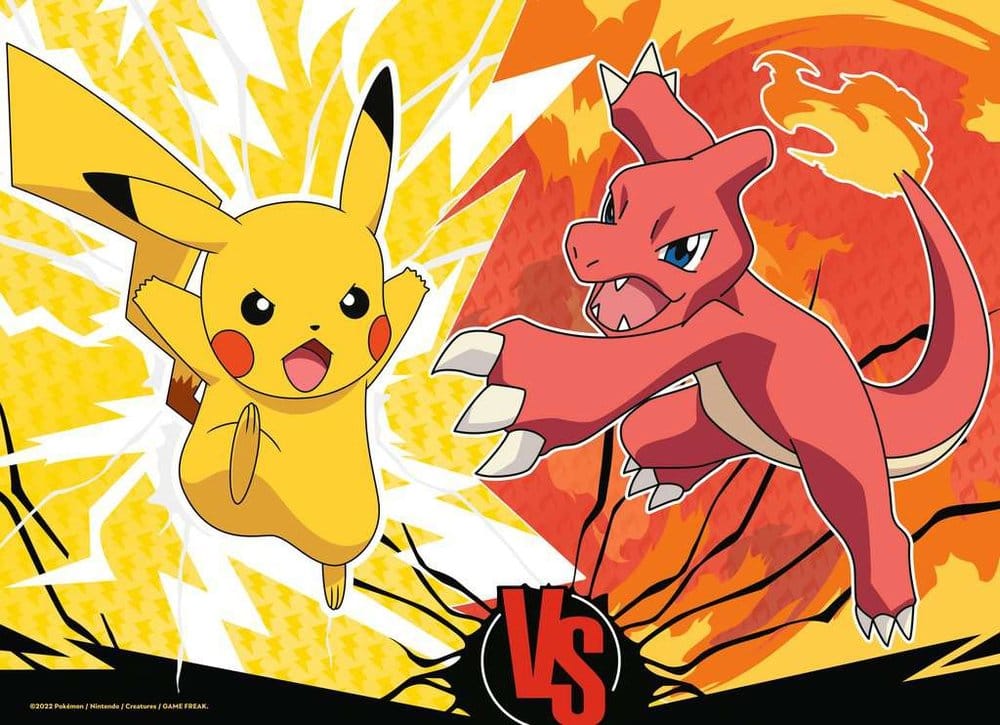 Pokémon Puzzle 4-Pack Pokémon Copains (4x100 pièces)