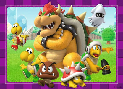 Super Mario Puzzle 4-pack tid for Mario! (4x100 stykker)