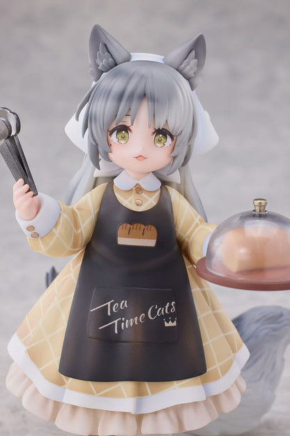 Decorated Life Collection PVC-Statue Tea Time Cats – Cat Town Bakery Staff & Customer Set 12 cm