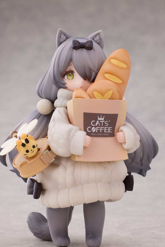 Decorated Life Collection PVC-Statue Tea Time Cats – Cat Town Bakery Staff & Customer Set 12 cm
