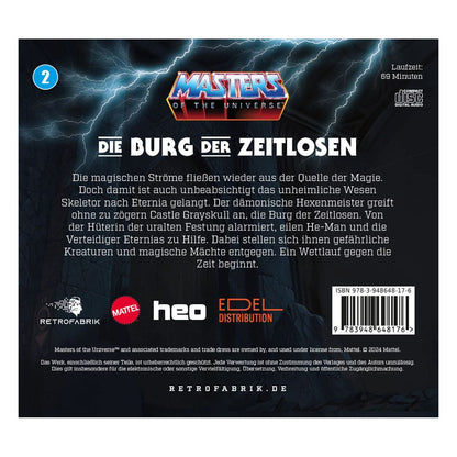 Masters of the Universe Radio Play CD Episode 2: Die Burg der Zeitlosen *German Version*