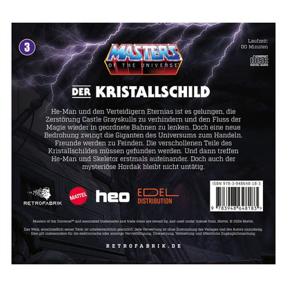 Masters of the Universe Radio Play CD Episodio 2: Der Kristallschild *Versione tedesca *