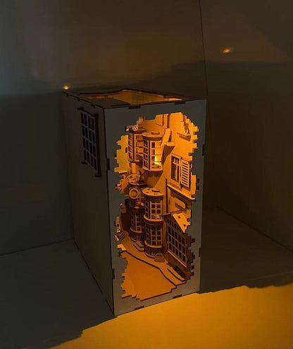 Harry Potter Tiny Adventures Buch Nook Mini Diorama Diagon Alley 23 cm