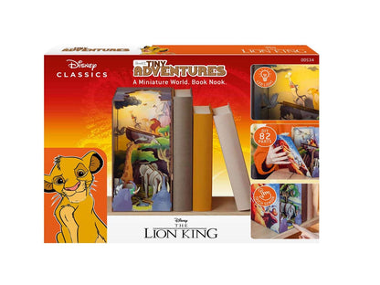 Disney Tiny Adventures Book Nook Mini Diorama The Lion King 23 CM