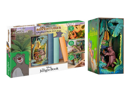 Disney Tiny Adventures Book Nook Mini Diorama Jungle Book 23 cm