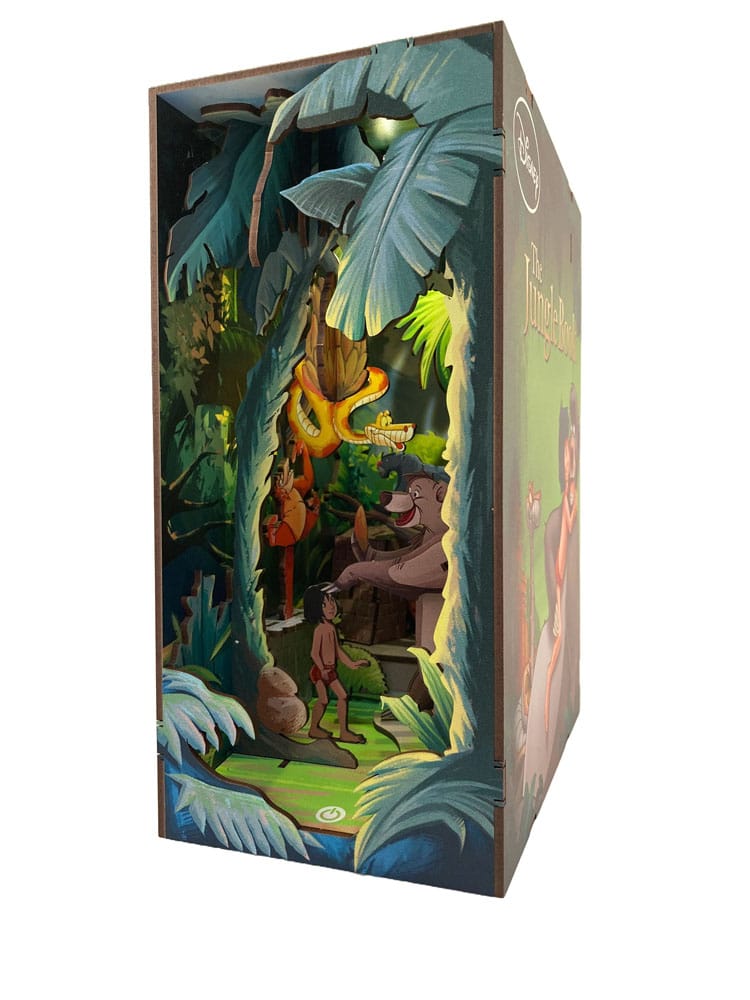 Disney Tiny Adventures Book Nook Mini Diorama Jungle Book 23 cm