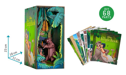 Disney Tiny Adventures Book Nook Mini Diorama Jungle Book 23 cm