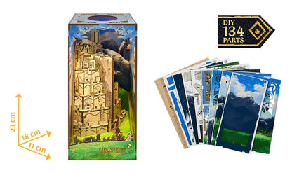 The Lord of the Rings Tiny Adventures Boek Nook Mini Diorama Minas Tirith 23 cm