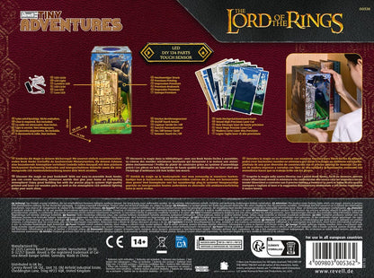 The Lord of the Rings Tiny Adventures Boek Nook Mini Diorama Minas Tirith 23 cm