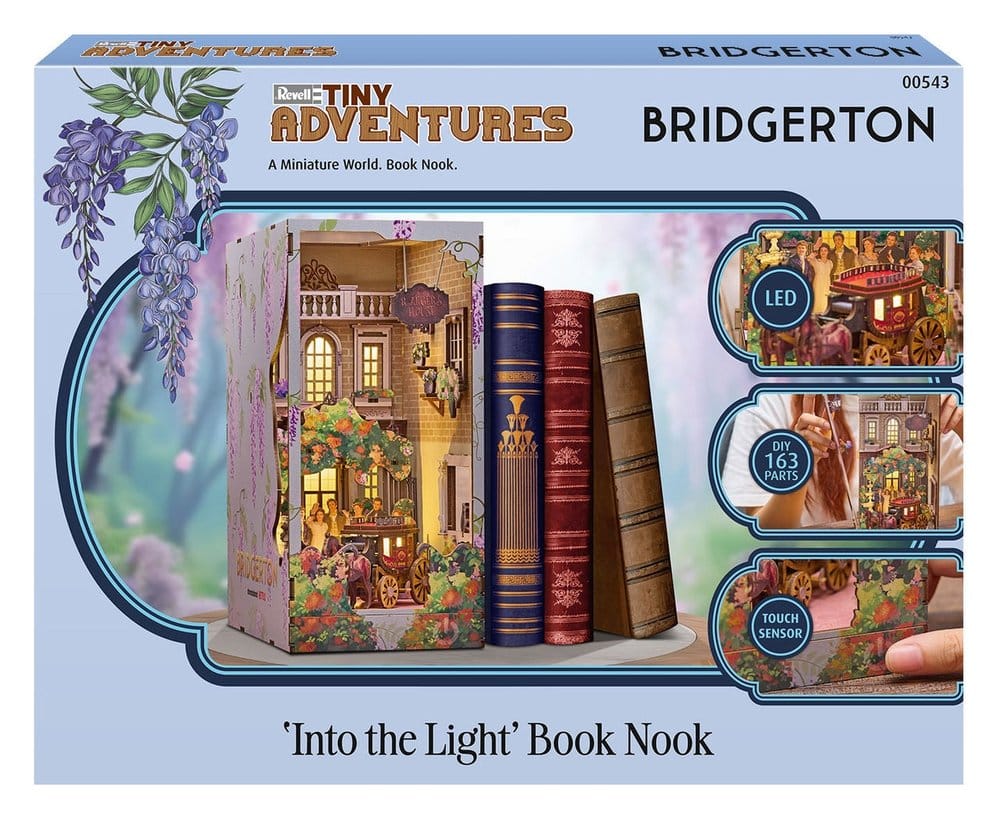 Bridgerton Tiny Adventures Boek Nook Mini Diorama Into the Light 18 cm