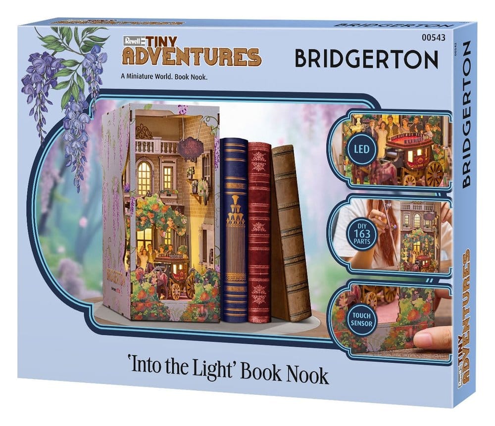 Bridgerton Tiny Adventures Boek Nook Mini Diorama Into the Light 18 cm