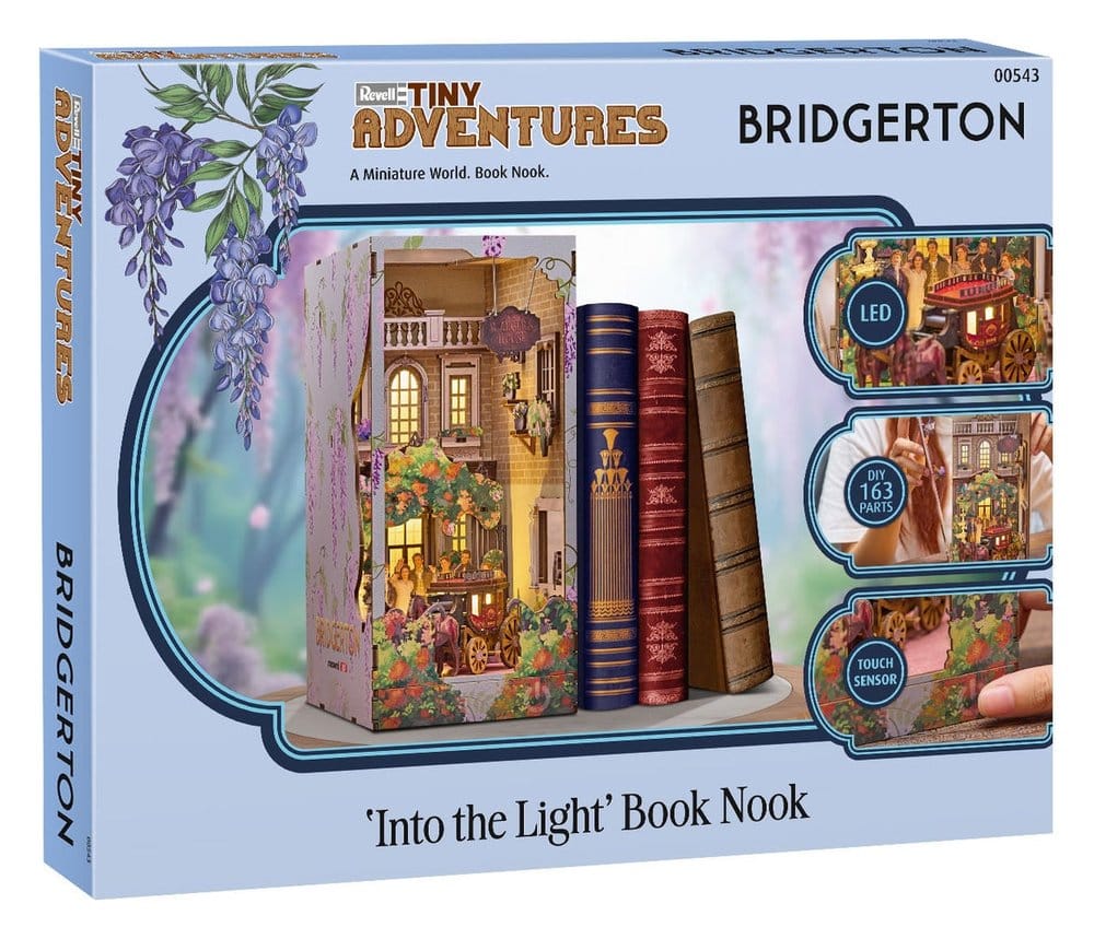Bridgerton Tiny Adventures Boek Nook Mini Diorama Into the Light 18 cm