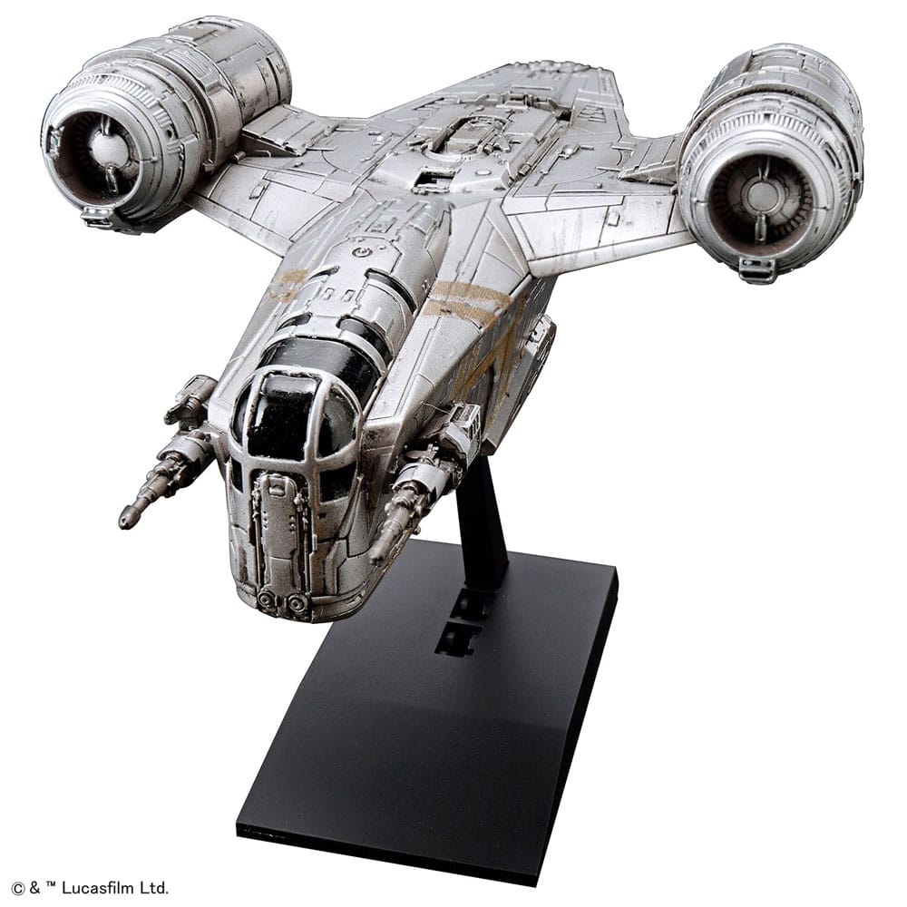 Kit modello di plastica di Star Wars 1/144 Razor Crest