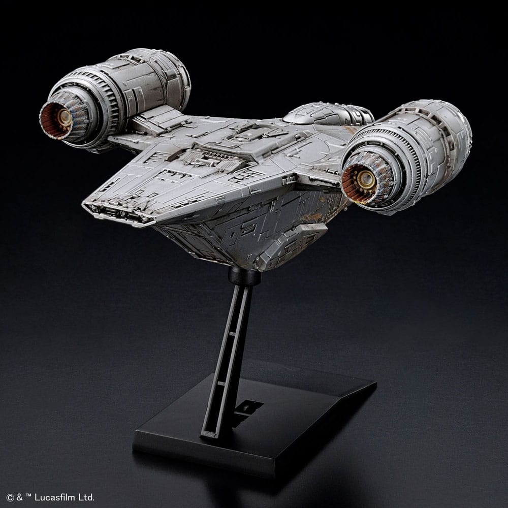 Kit modello di plastica di Star Wars 1/144 Razor Crest