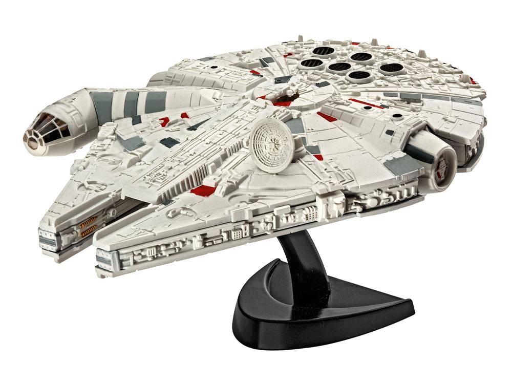 Star Wars Episodio VII Kit modello 1/241 Millennium Falcon 10 cm