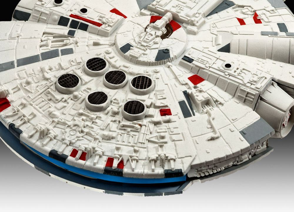 Star Wars Episodio VII Kit modello 1/241 Millennium Falcon 10 cm