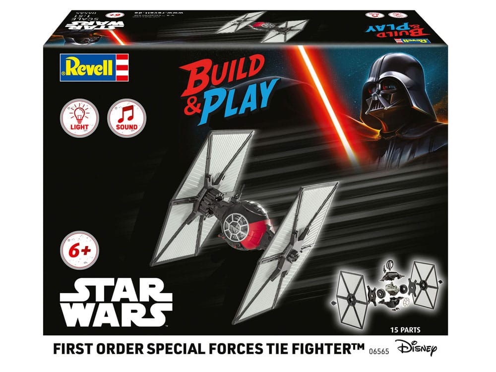Star Wars Model Kit 1/51 Eerste orde Special Forces Tie Fighter 14 cm