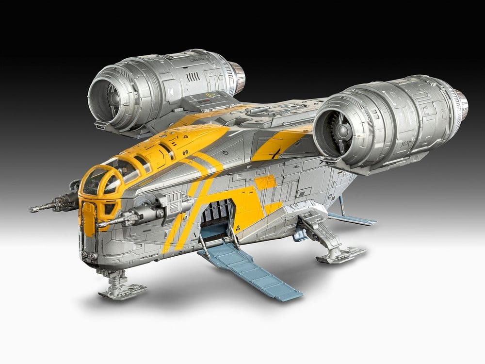 Star Wars The Mandalorian und Grogu Revell Modellbausatz 1/72 Razor Crest 34 cm