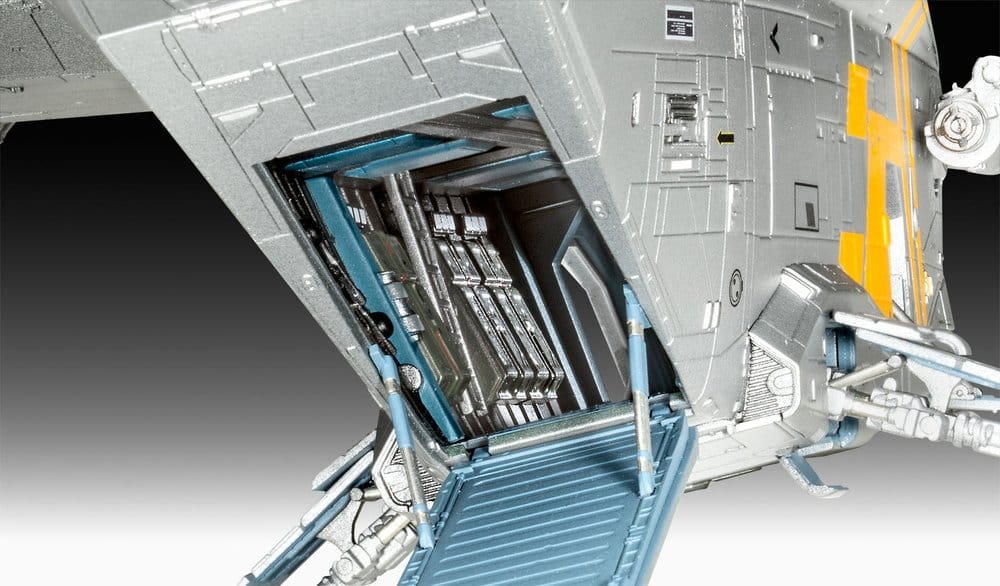 Star Wars The Mandalorian und Grogu Revell Modellbausatz 1/72 Razor Crest 34 cm