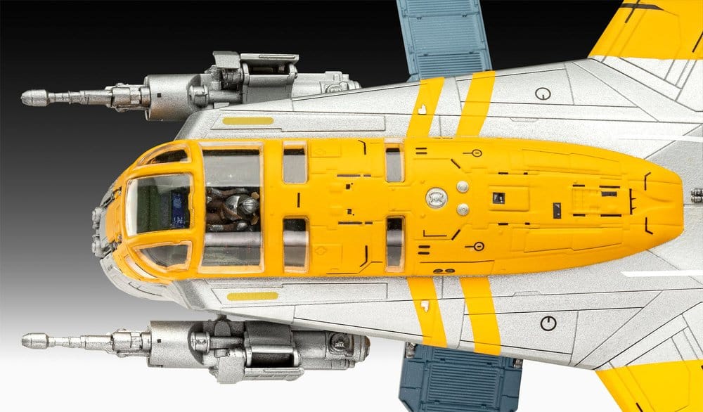 Star Wars The Mandalorian und Grogu Revell Modellbausatz 1/72 Razor Crest 34 cm