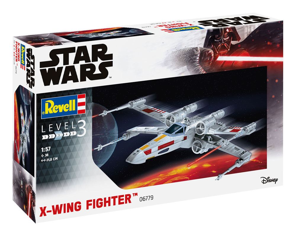 Star Wars Model Kit 1/57 X-wing Fighter 22 cm