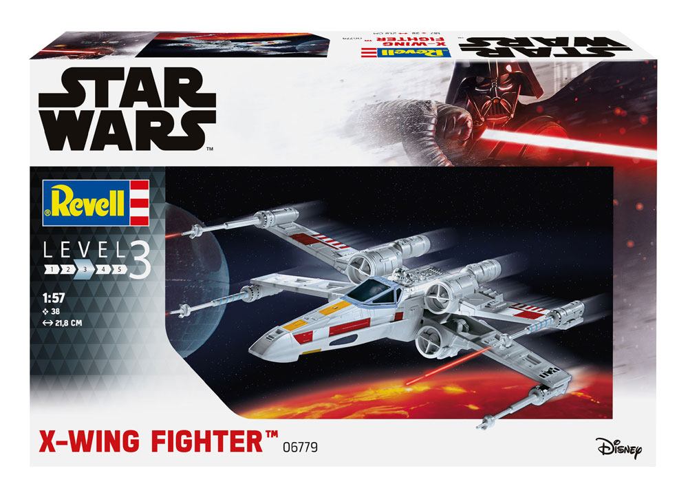 Yıldız Savaşları Model Kiti 1/57 X-Wing Fighter 22 cm