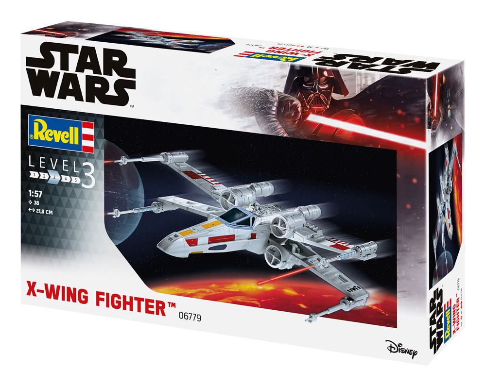 Yıldız Savaşları Model Kiti 1/57 X-Wing Fighter 22 cm