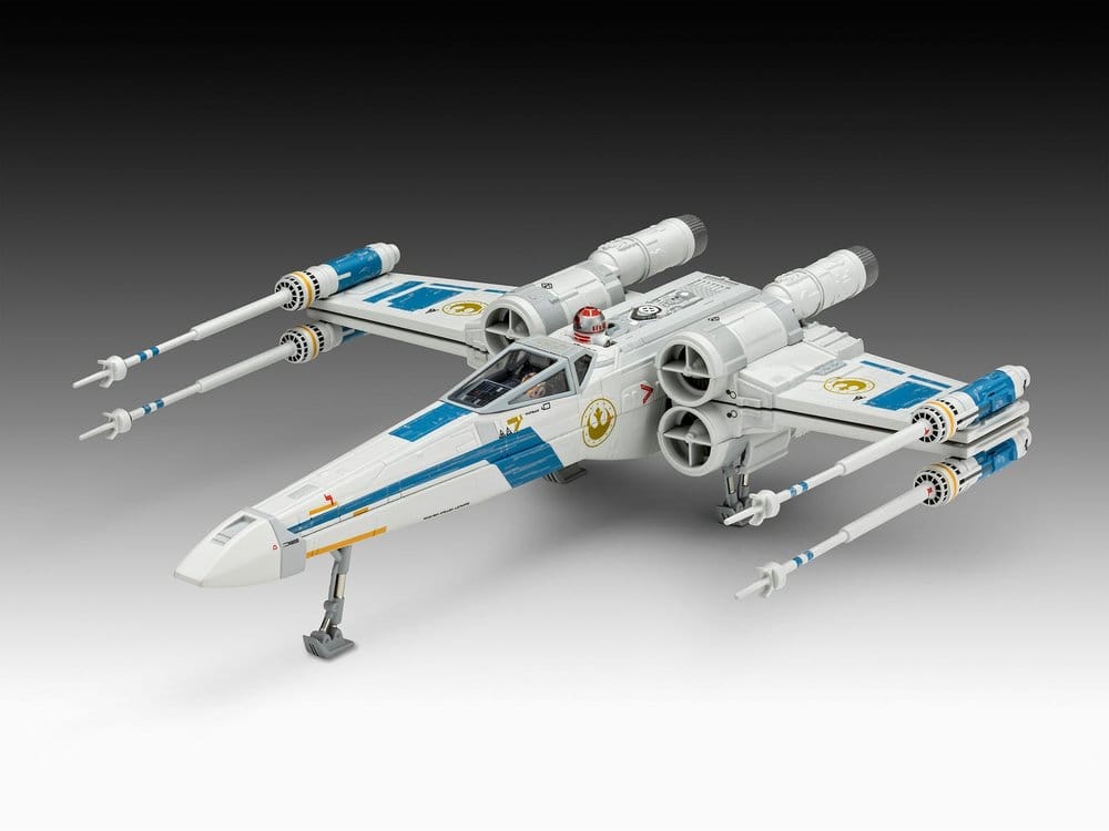 Star Wars The Mandalorian et Grogu Revell Maquette 1/57 New Republic X-Wing Fighter 22 cm