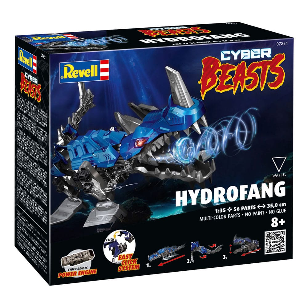 Kit de modelo CyberBeasts 1/35 Hydrofang 35 cm