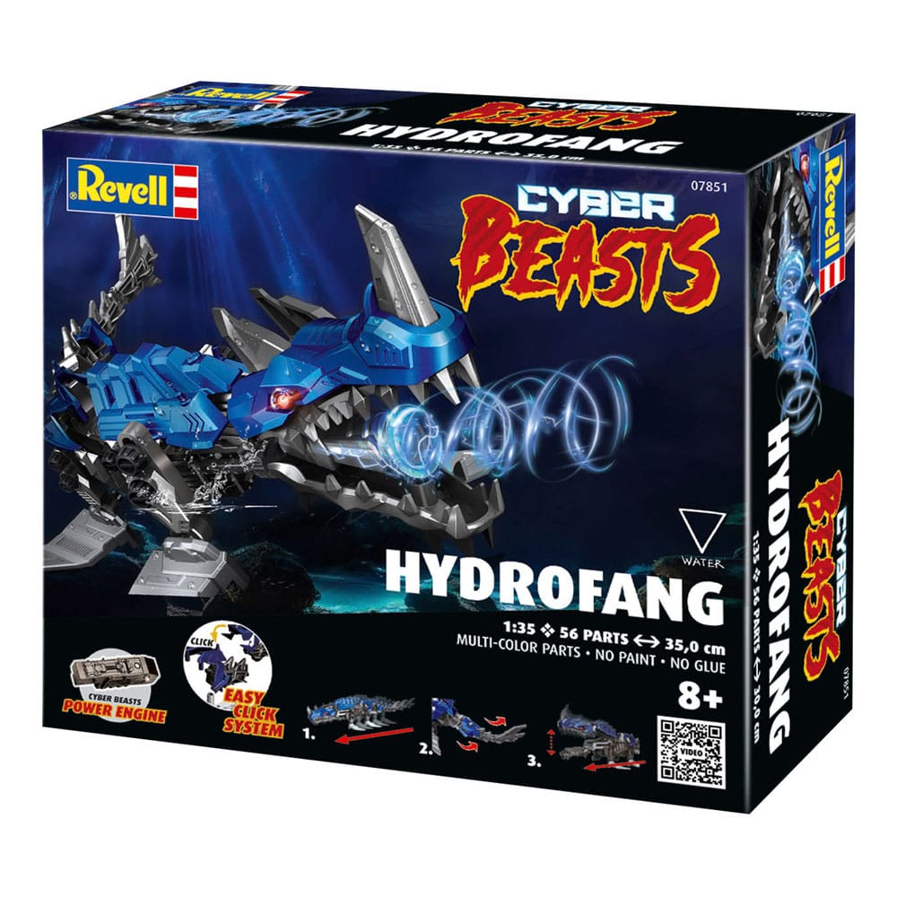 Kit de modelo CyberBeasts 1/35 Hydrofang 35 cm