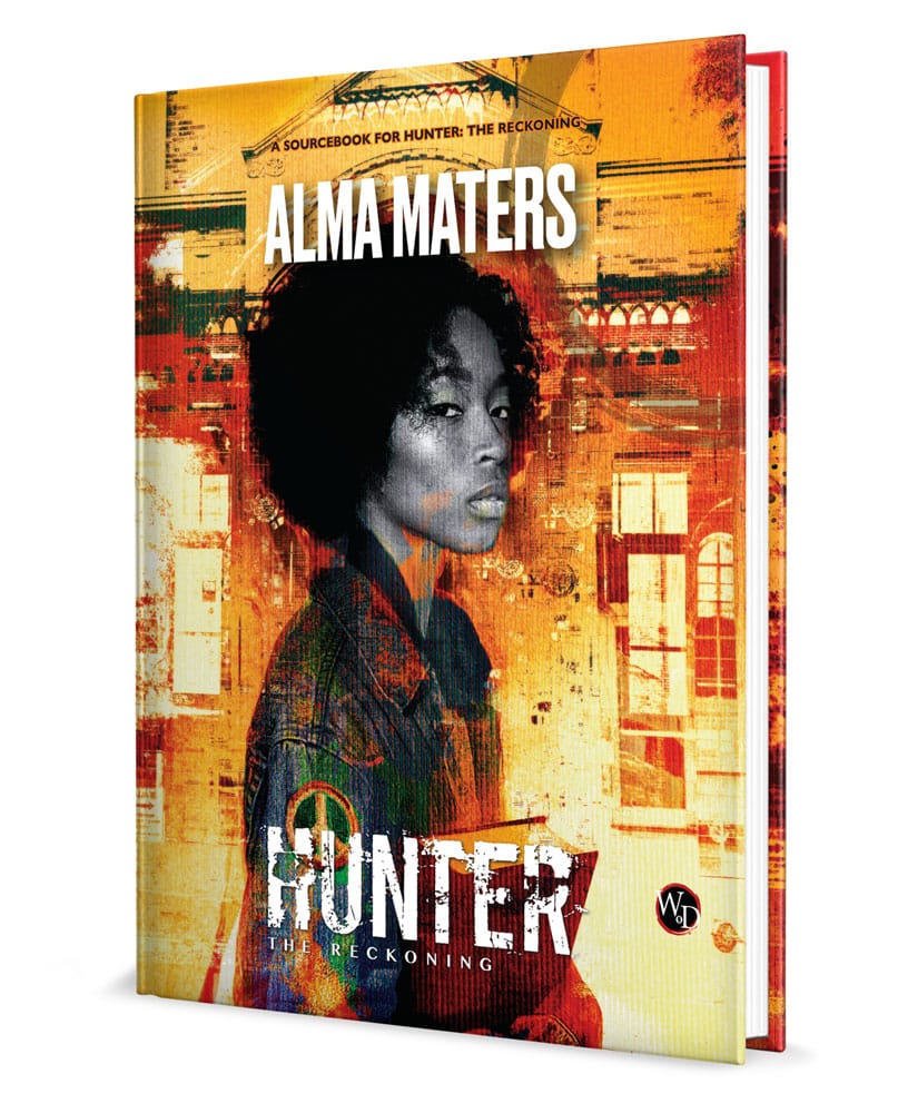 Hunter: The Reckoning 5th Edition RPG-bog Alma Maters Sourcebook *Engelsk version*