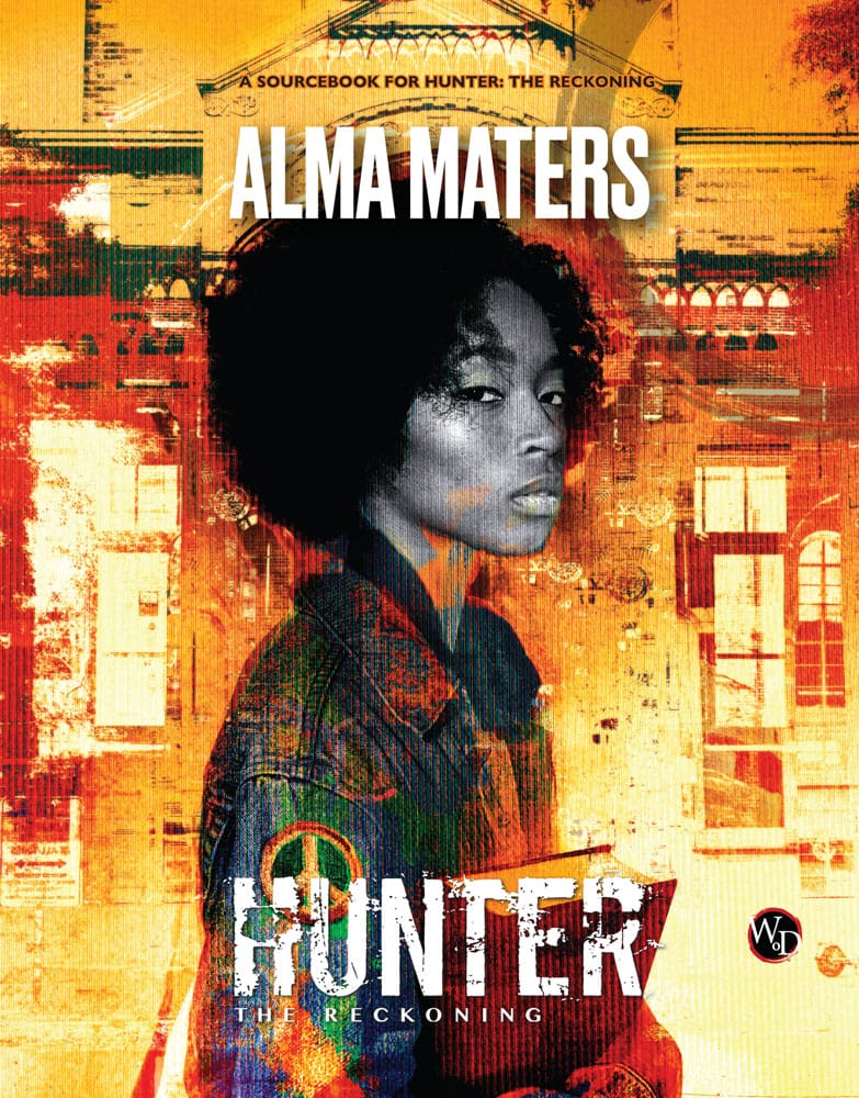 Hunter: The Reckoning 5th Edition RPG-bog Alma Maters Sourcebook *Engelsk version*