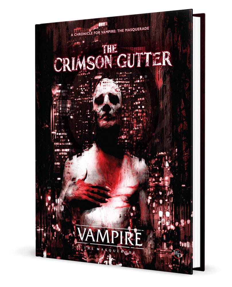 Vampire: The Masquerade 5th Edition RPG knjiga The Crimson Gutter Chronicle Book *Englische Version*