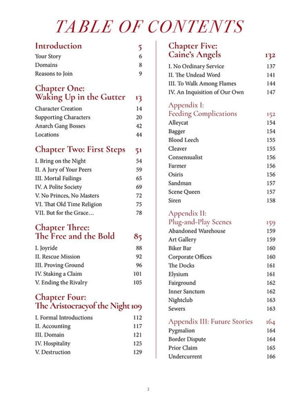 Vampire: The Masquerade 5th Edition RPG knjiga The Crimson Gutter Chronicle Book *Englische Version*