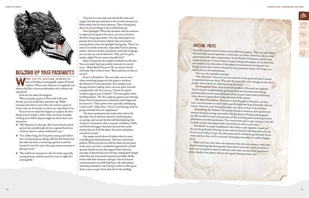 Werewolf: The Apocalypse 5th Edition Libro de rol Scent of Decay Chronicle *Versión en inglés*