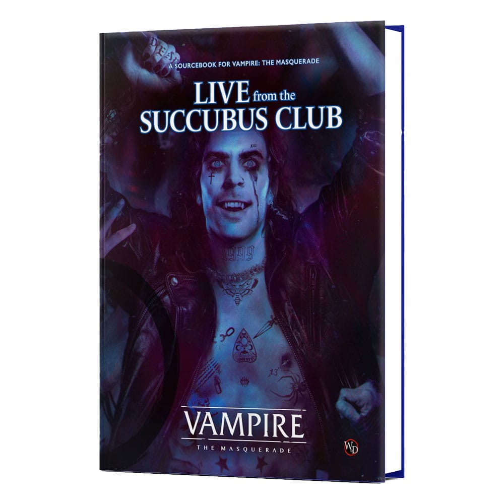 Vampire: The Masquerade 5th Edition RPG-bog Live from the Succubus Club Sourcebook *Engelsk version*