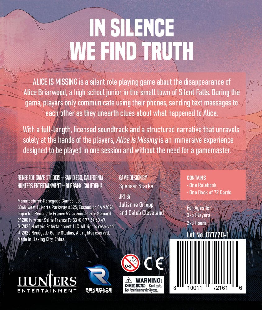 Alice fehlt